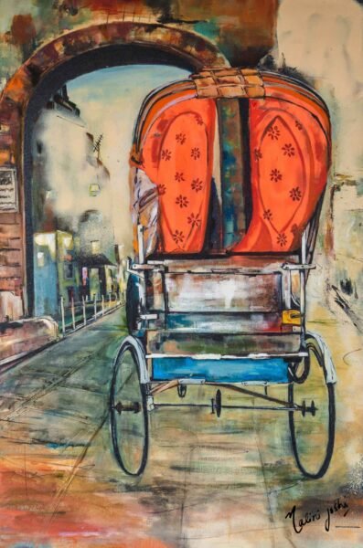 Down the Memory Lane by Nalini Joshi - Contemporary Artist